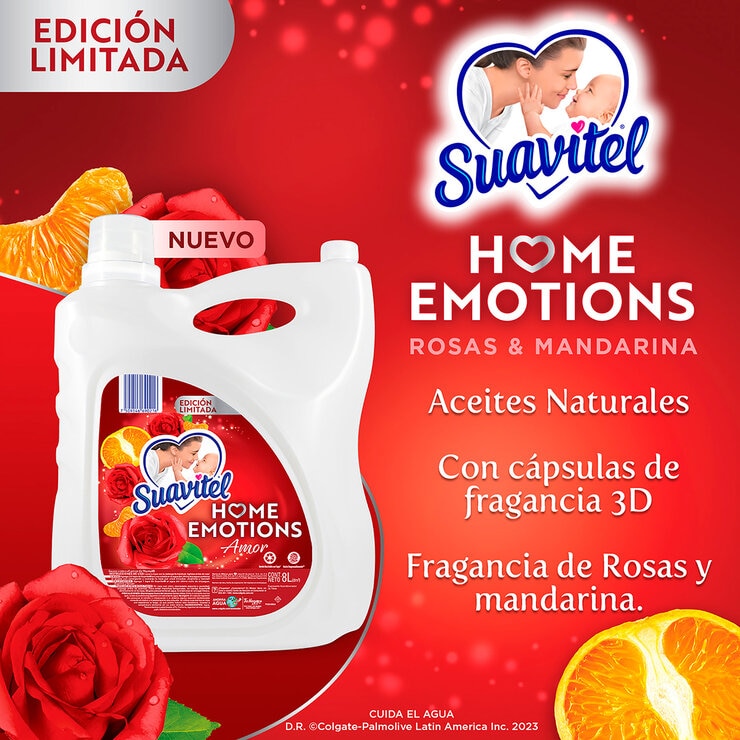 Suavitel Home Emotions Amor 8 l — Imagen 2 de 4