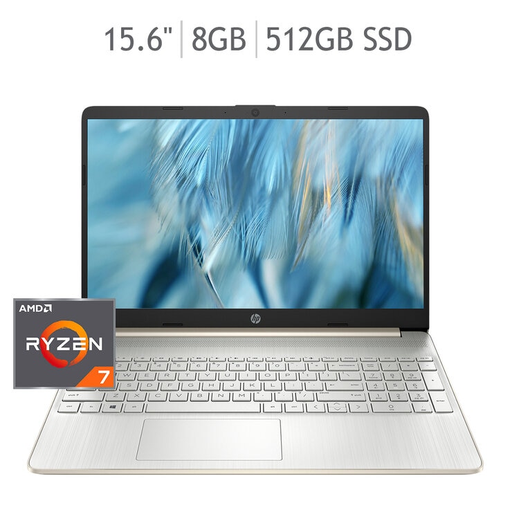 HP Laptop 15-ef2505la 15.6" HD AMD Ryzen 7 8GB 512GB SSD — Imagen 1 de 4