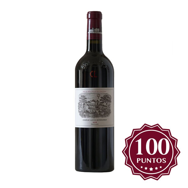 Vino Tinto Chateau Lafite Rothschild 2018 750ml — Imagen 1 de 3
