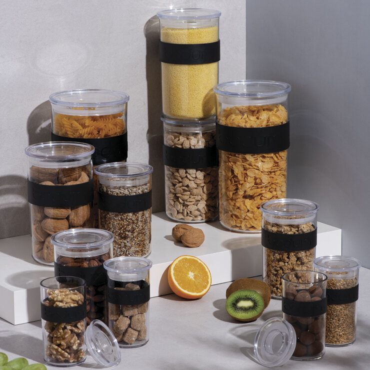 Bodum Presso Set 12 Tarros de Almacenamiento Transparente — Imagen 1 de 3