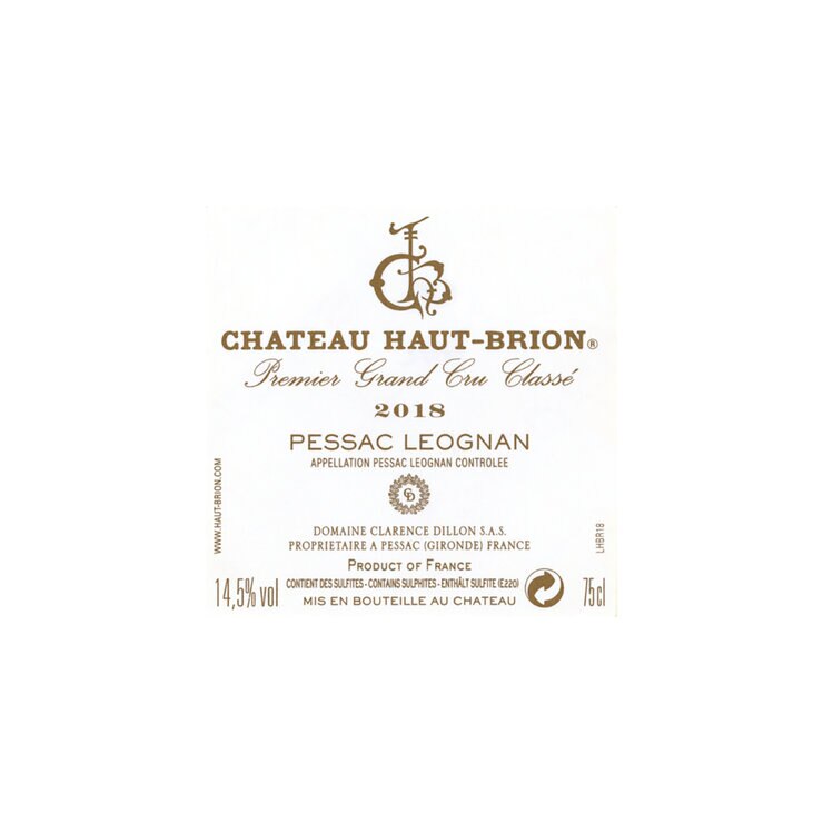 Vino Tinto Château Haut Brion 2018 750ml — Imagen 2 de 3