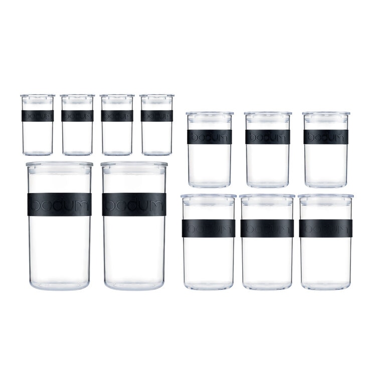 Bodum Presso Set 12 Tarros de Almacenamiento Transparente — Imagen 3 de 3