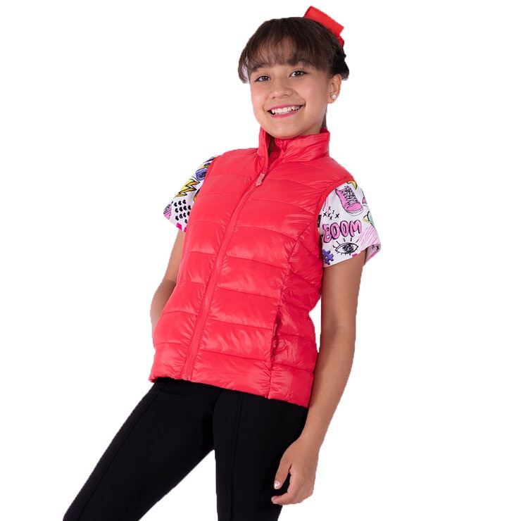 Alysh, Chaleco Color Rojo para Niña en Varias Tallas — Imagen 1 de 2