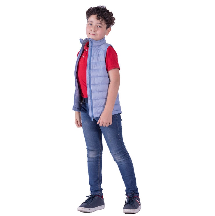 Alysh, Chaleco Color Azul para Niño en Varias Tallas — Imagen 2 de 2