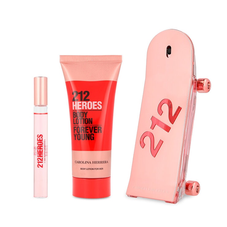Carolina Herrera 212 Heroes 3 pzas — Imagen 1 de 4