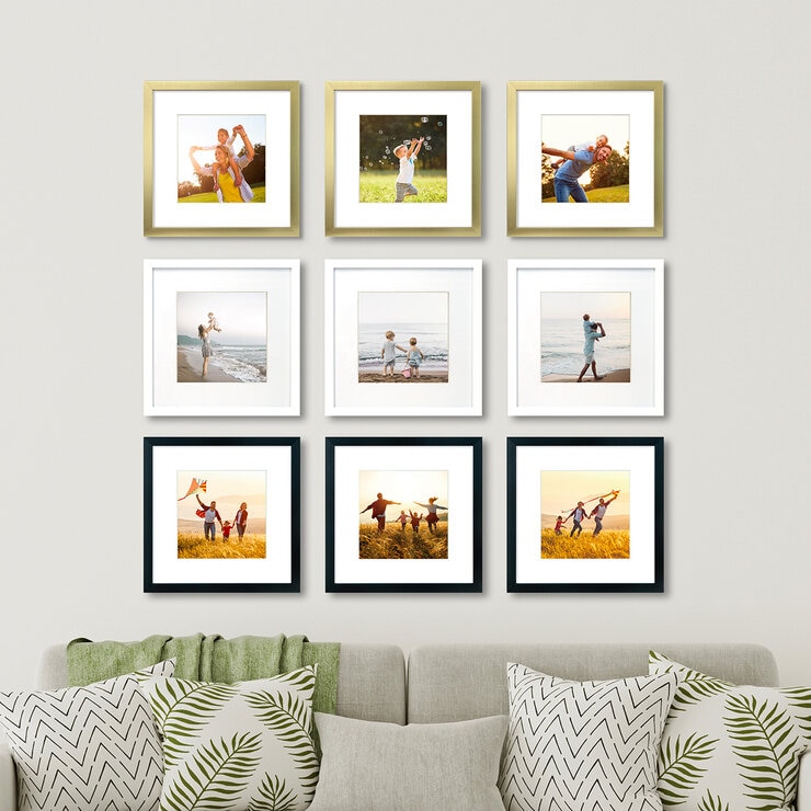 IFDECO Portarretratos Juego de 9 piezas  — Imagen 3 de 4