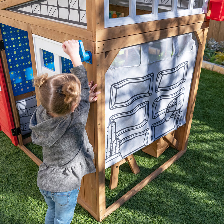 Kidkraft Casa de Juegos y Taller de Manualidades — Imagen 3 de 4
