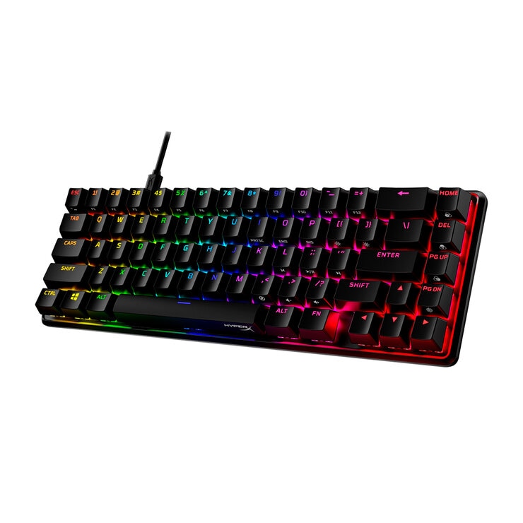 HyperX, Bundle: Teclado Mecánico + Mousepad + Mouse Alámbrico + Audífonos — Imagen 4 de 4