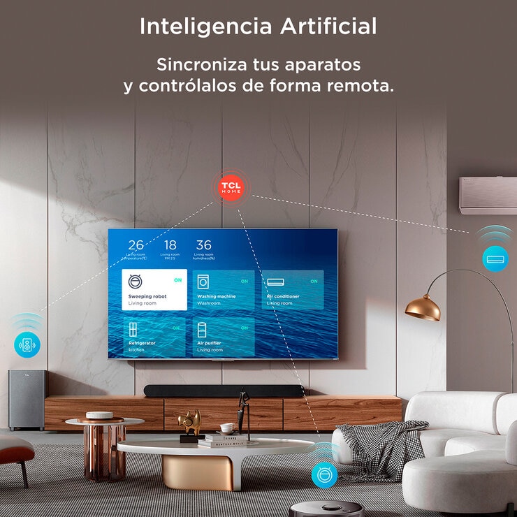 TCL Pantalla 43" 4K UHD Smart TV — Imagen 3 de 4