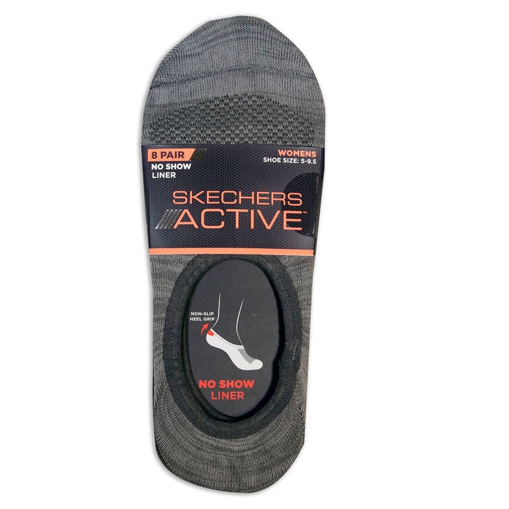 Skechers Active protectores de calzado invisible 8 pares Unitalla — Imagen 2 de 2