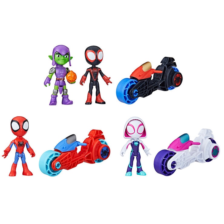 Hasbro Escuadrón Motorizado del Equipo Spidey — Imagen 4 de 4
