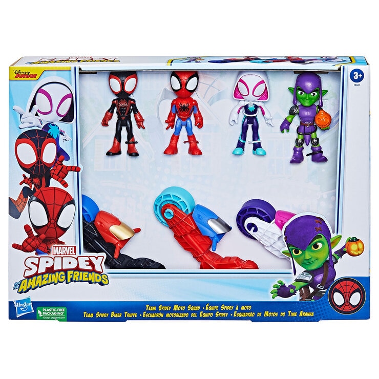 Hasbro Escuadrón Motorizado del Equipo Spidey — Imagen 1 de 4