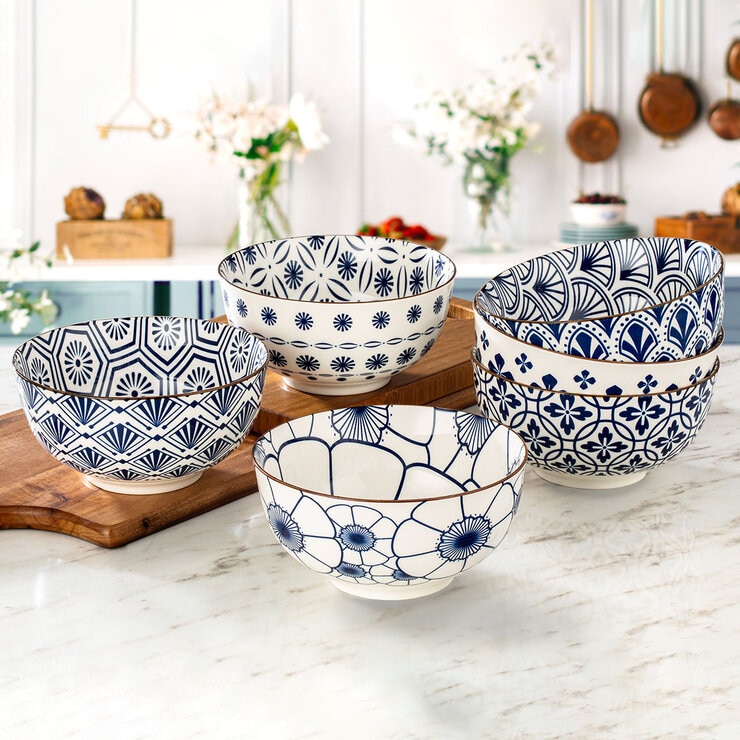 Signature Housewares Incorporated Juego de Tazones 6 Piezas — Imagen 1 de 3