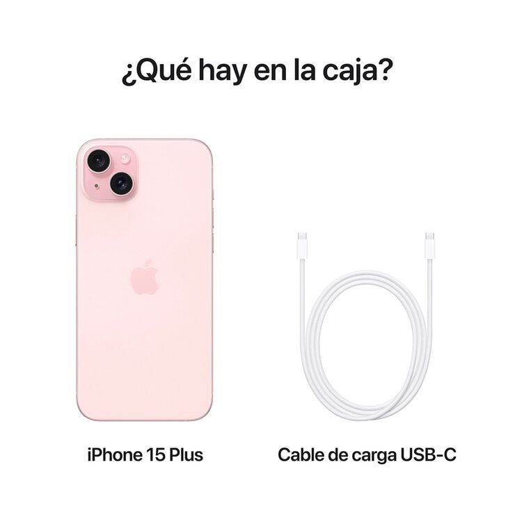 Apple iPhone 15 Plus 128GB Rosa — Imagen 2 de 4