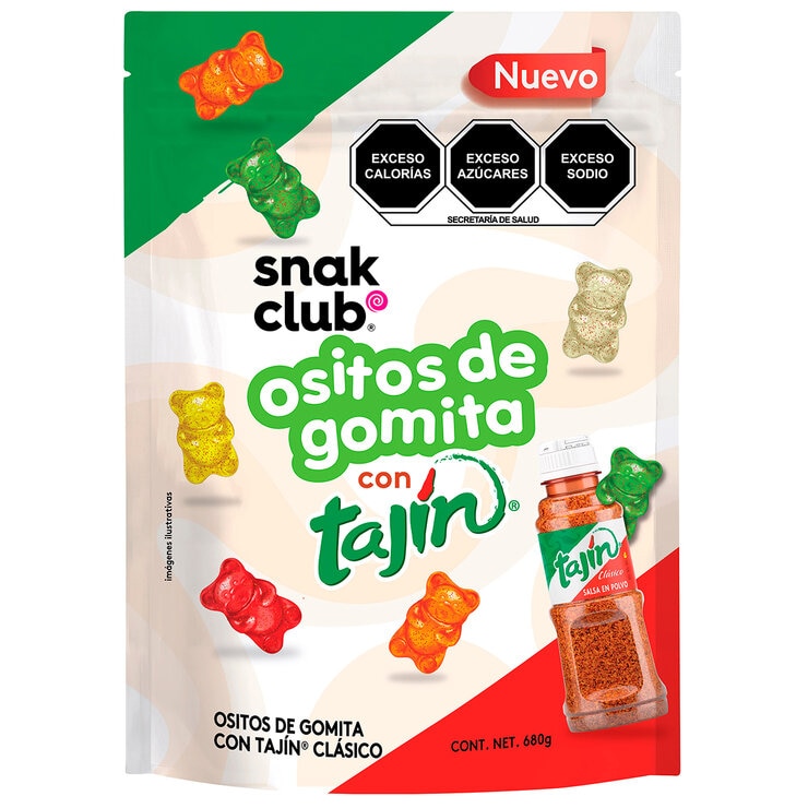 Snak Club Ositos de Gomita con Tajín 680 g — Imagen 1 de 3