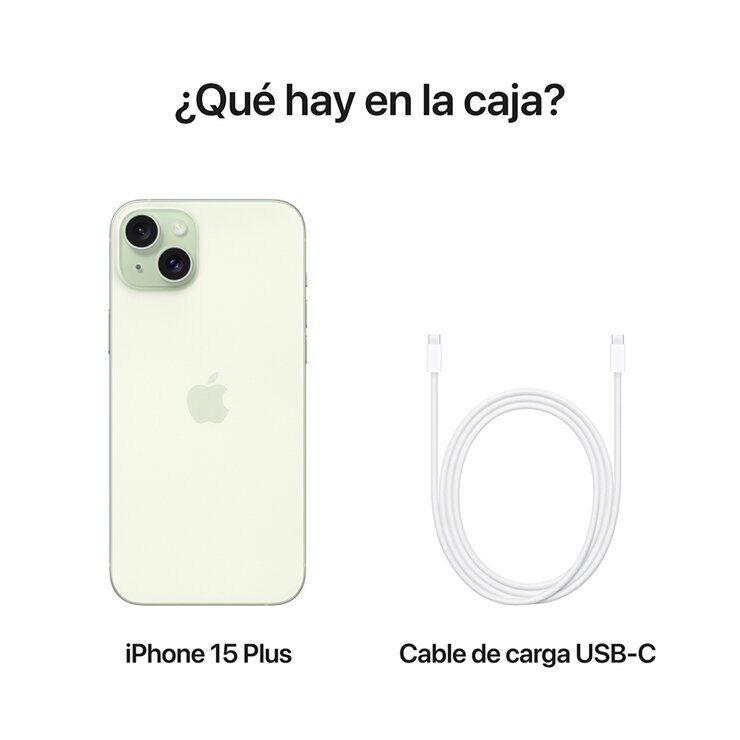 Apple iPhone 15 Plus 128GB Verde — Imagen 2 de 4