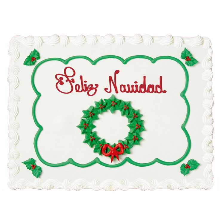 Kirkland Signature Media Plancha de Pastel con Decoración para Navidad — Imagen 1 de 3