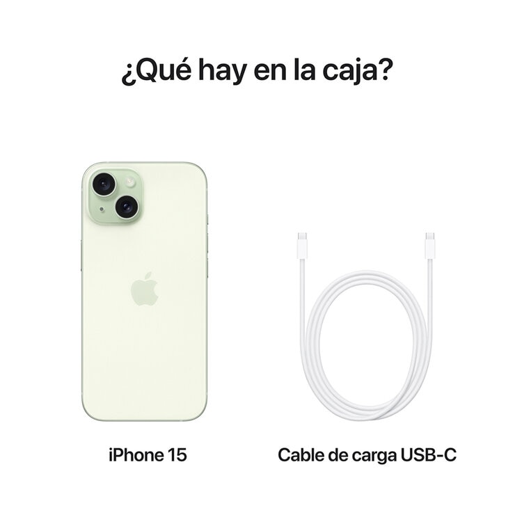Apple iPhone 15 128GB Verde — Imagen 3 de 4