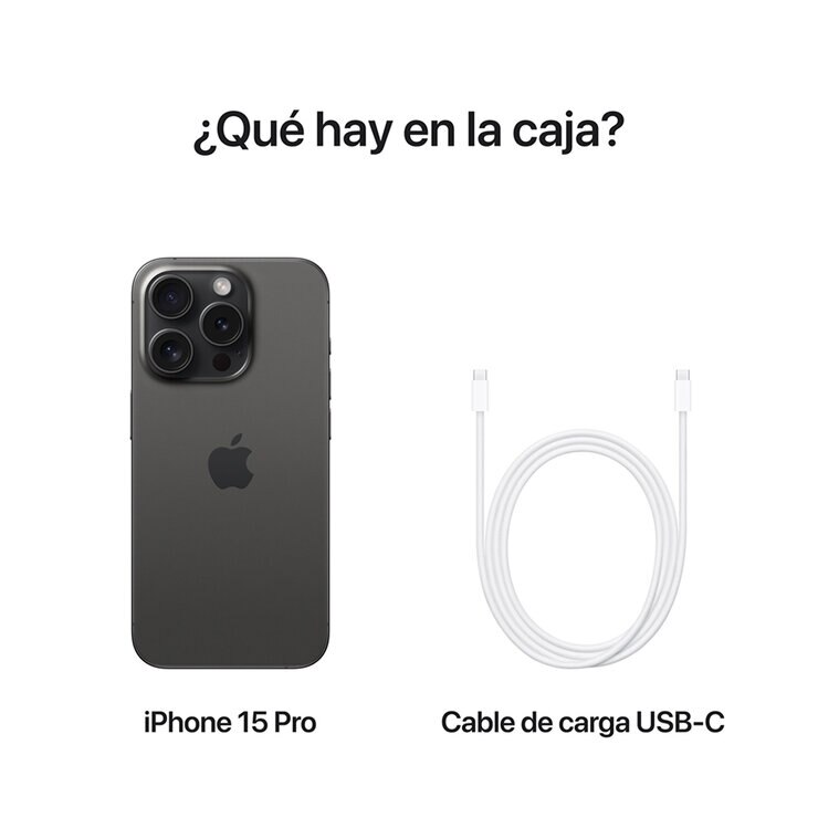 Apple iPhone 15 Pro 512GB Titanio Negro — Imagen 4 de 4