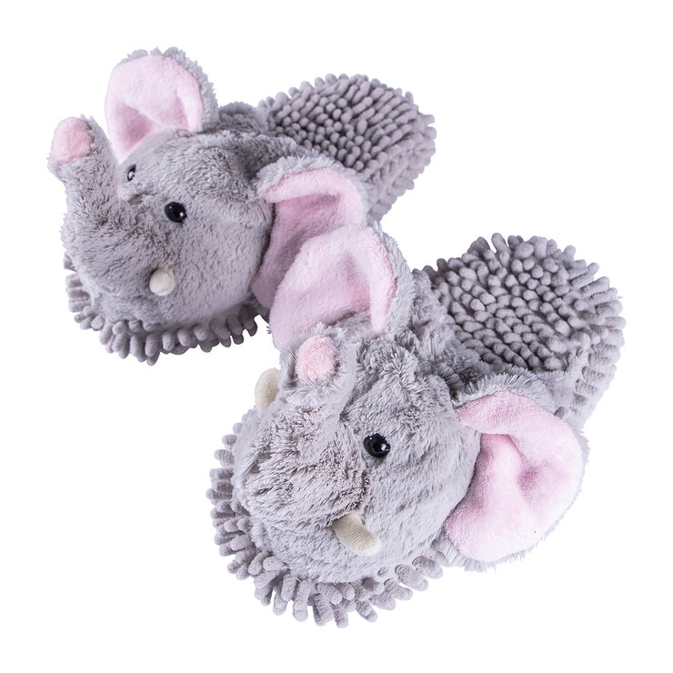 Cozy Home, Pantufla Fuzzy Elefante para Adulto, Unitalla — Imagen 1 de 2