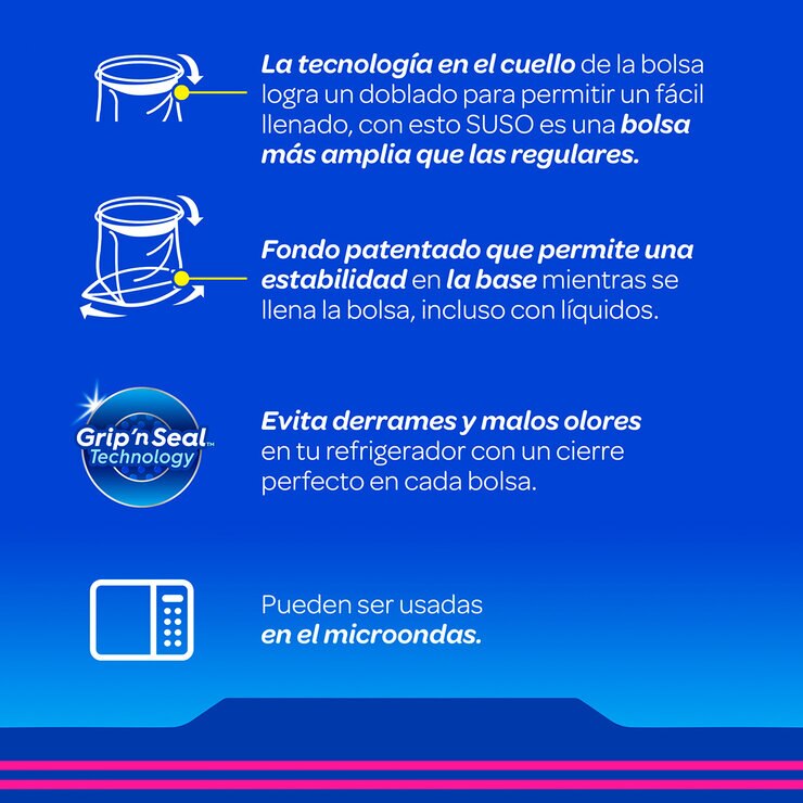 Ziploc Bolsas para Guardar 208 pzas — Imagen 2 de 4