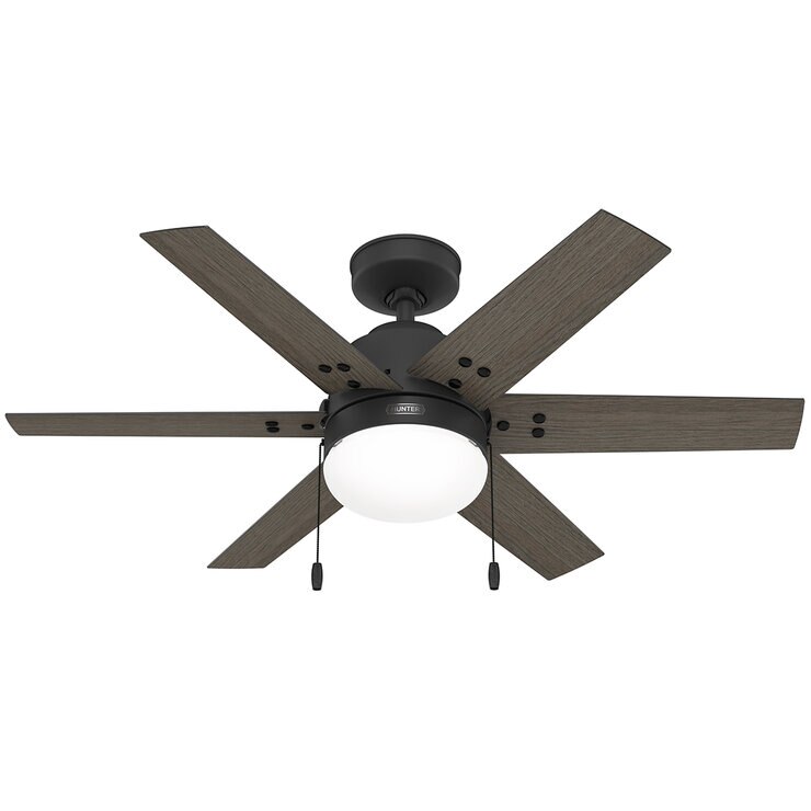 Hunter Ventilador 44¨ Spokane Flat Matte Black — Imagen 1 de 4