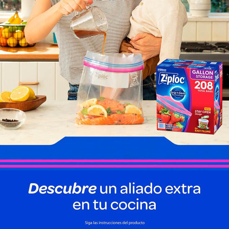 Ziploc Bolsas para Guardar 208 pzas — Imagen 4 de 4