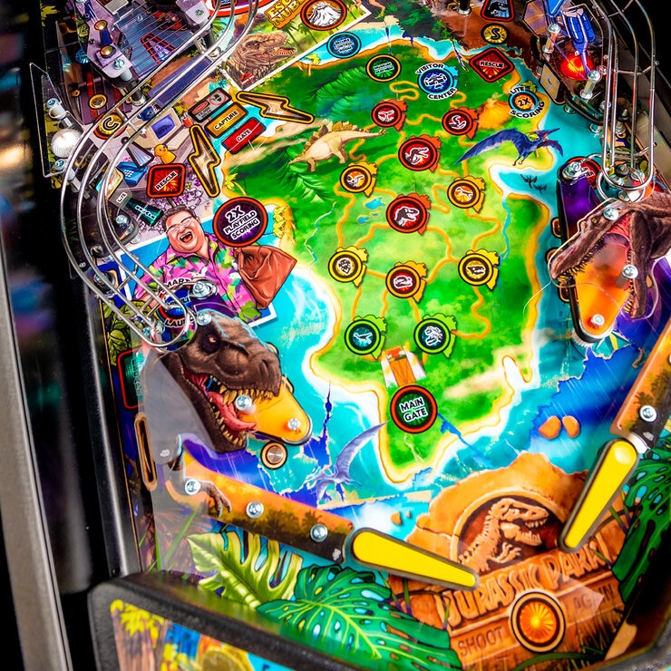 Máquina de Pinball Jurassic Park Pro — Imagen 4 de 4