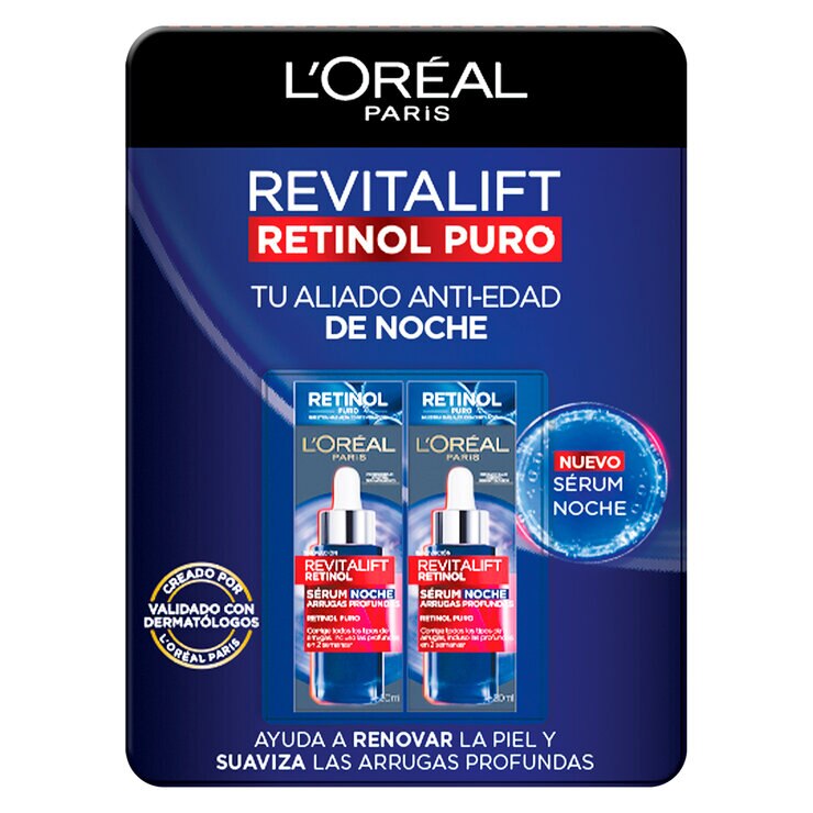 L'Oréal Paris Serum de Retinol 2 pzas — Imagen 1 de 4