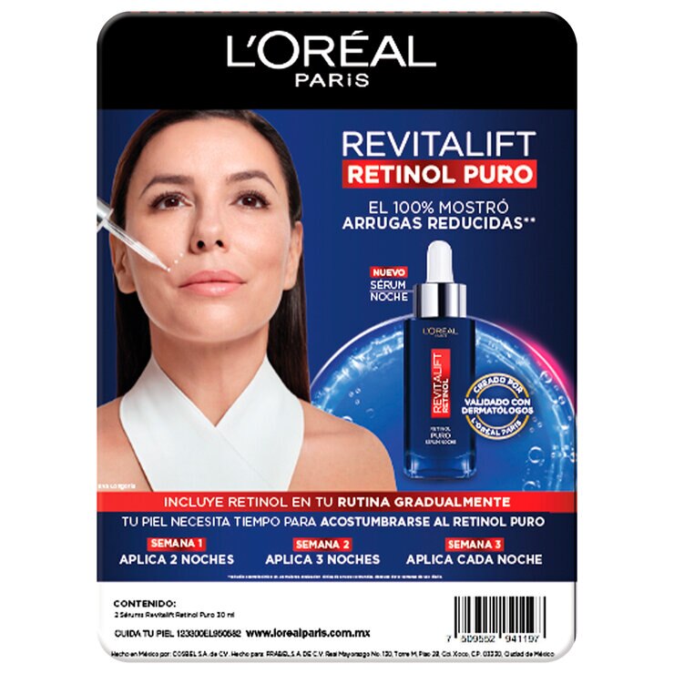 L'Oréal Paris Serum de Retinol 2 pzas — Imagen 3 de 4
