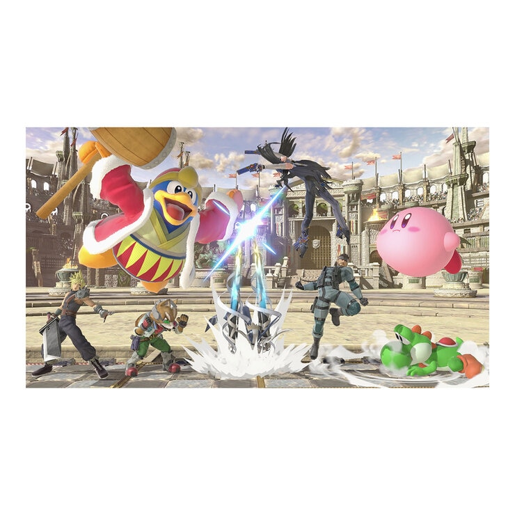 Nintendo Switch OLED Bundle: Super Smash Bros Ultimate + 3M NS Online — Imagen 2 de 4