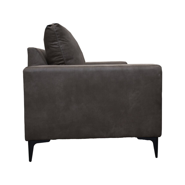 Muebles Liz, Qubo, Love Seat Café Obscuro — Imagen 2 de 4