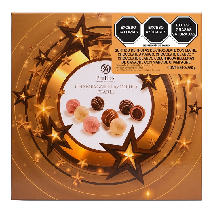 Pralibel Surtido de Trufas de Chocolate Rellenas 350 g — Imagen 1 de 4