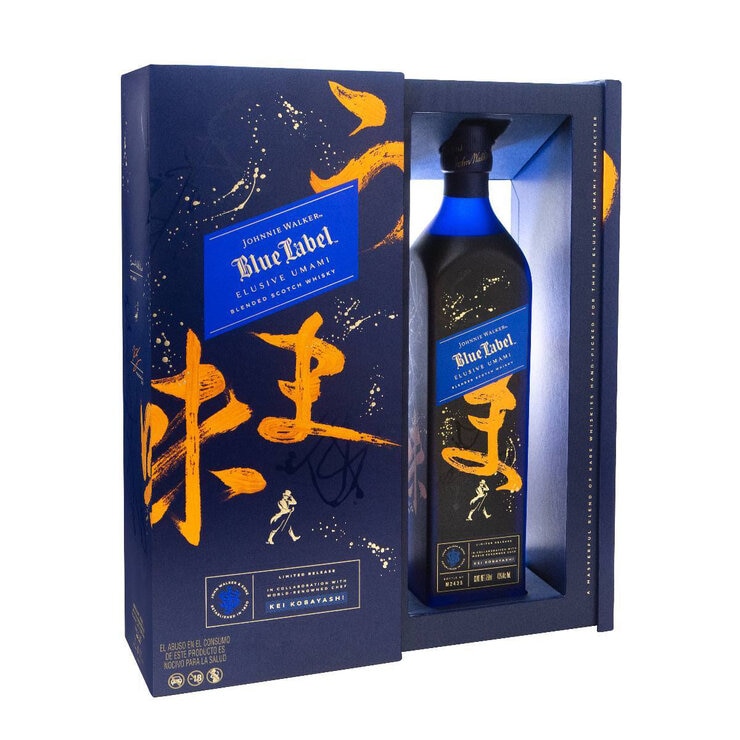 Whisky Johnnie Walker Blue Label Umami Blended Scotch 750 ml — Imagen 3 de 4