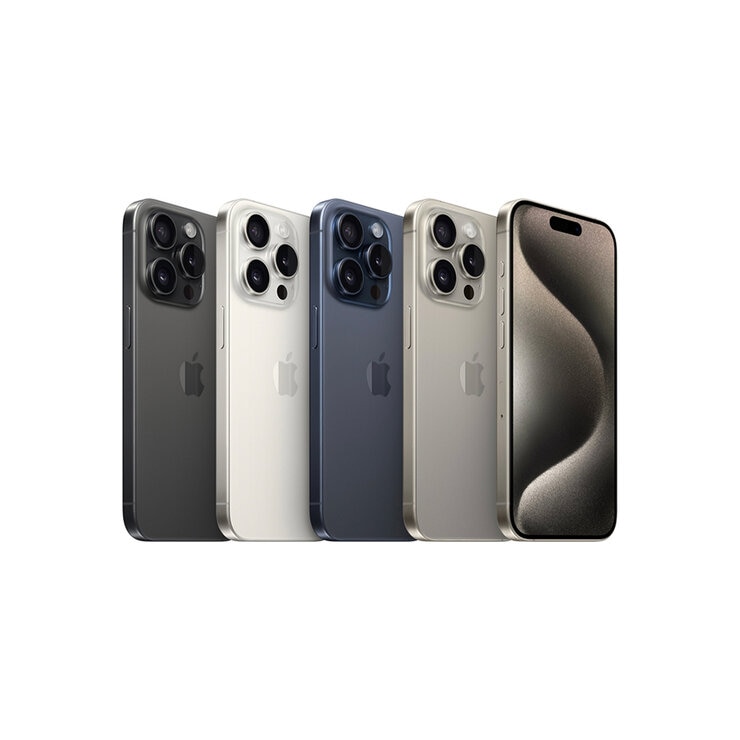 Apple iPhone 15 Pro 256GB Titanio Blanco — Imagen 3 de 4