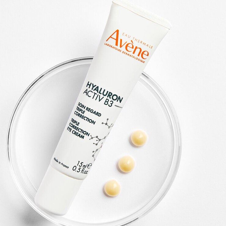 Avène Crema Contorno de Ojos Reafirmante, Regenerador, Corrector Día y Noche HYALURON ACTIV B3 15 ml — Imagen 2 de 3