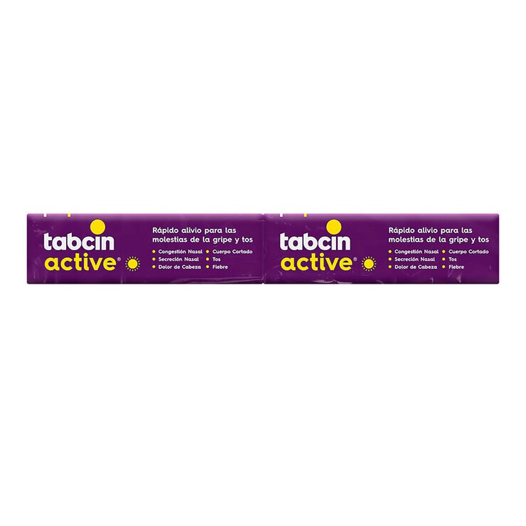 Tabcin Active 2 Cajas con 12 Cápsulas c/u — Imagen 2 de 4