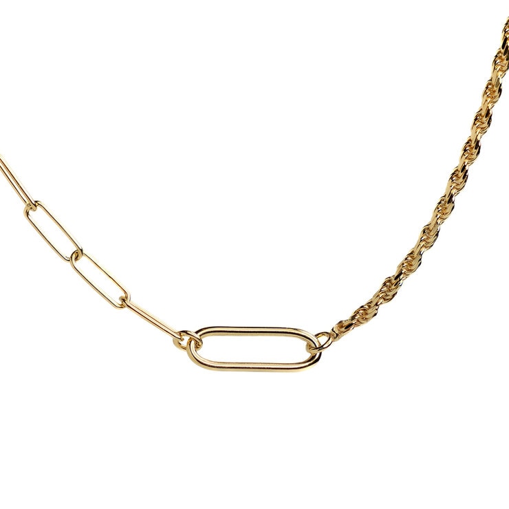 Avonza, Collar con Dije de Eslabón al Centro — Imagen 2 de 3