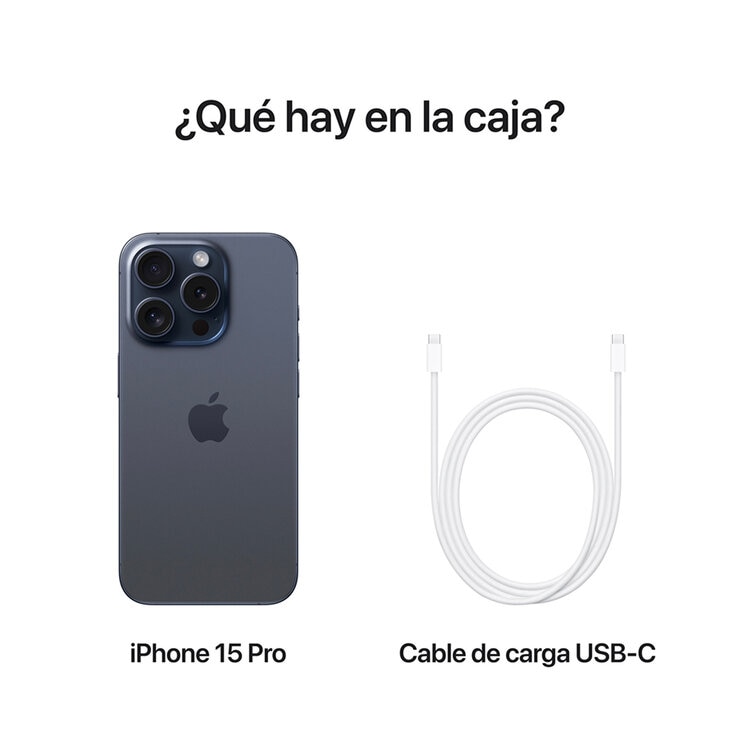 Apple iPhone 15 Pro 256GB Titanio Azul — Imagen 2 de 4