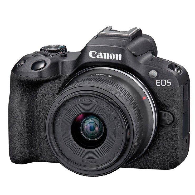 Canon, Cámara EOS R50 RF-S 18-45mm F4.5-6.3 IS STM — Imagen 1 de 3