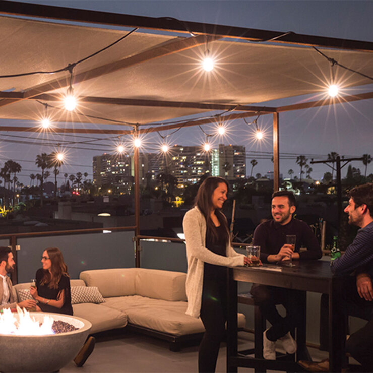 Feit Electric, Set de Luces LED para Exterior 48" — Imagen 4 de 4
