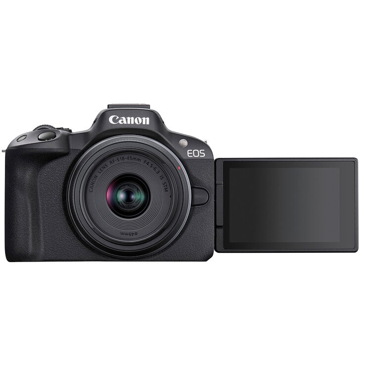 Canon, Cámara EOS R50 RF-S 18-45mm F4.5-6.3 IS STM + RF-S 55-210mm F5-7.1 IS STM — Imagen 3 de 3