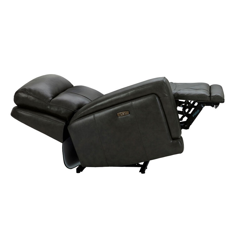 Gilmancreek Furniture, Sofá Seccional Reclinable de Piel con Sistema Eléctrico y Cabeceras Eléctricas — Imagen 3 de 4