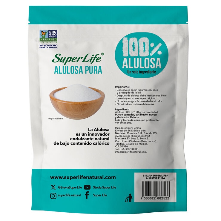 Super Life Alulosa Pura 700 g — Imagen 2 de 3