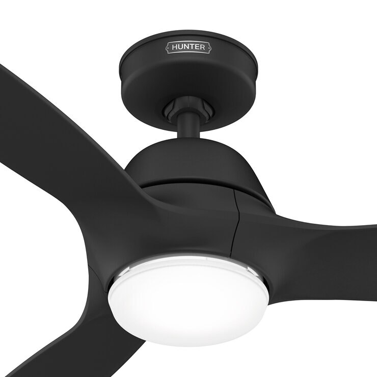 Hunter,  Ventilador Skyway Flat Matte Black — Imagen 2 de 4
