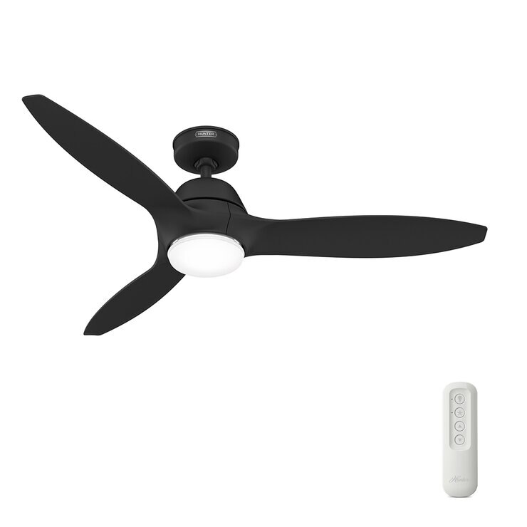 Hunter,  Ventilador Skyway Flat Matte Black — Imagen 4 de 4