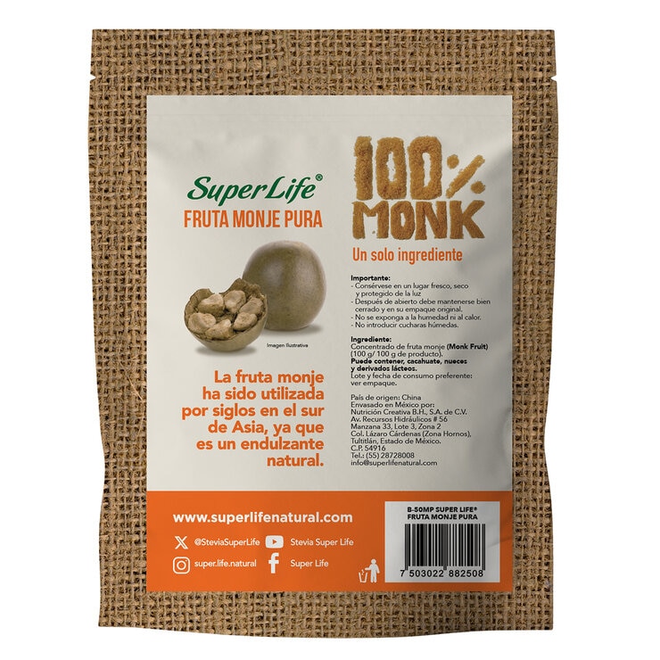 Super Life Fruta Del Monje Pura 300 g — Imagen 3 de 3