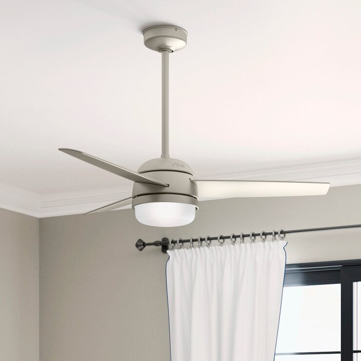 Hunter, Ventilador Midtown Matte Nickel 48"  — Imagen 4 de 4