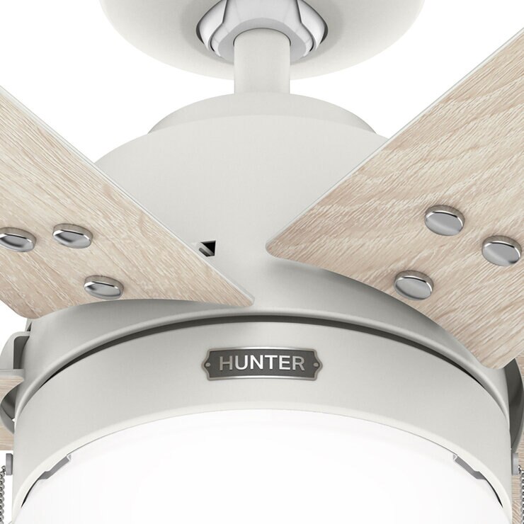 Hunter,  Ventilador Spokane Matte Fresh White 40"  — Imagen 2 de 4