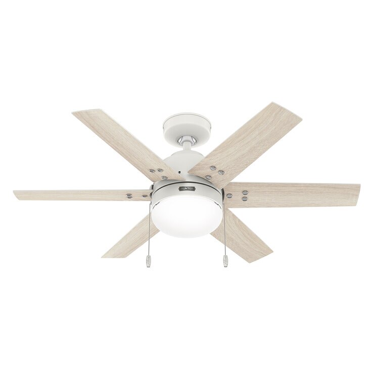 Hunter,  Ventilador Spokane Matte Fresh White 40"  — Imagen 1 de 4